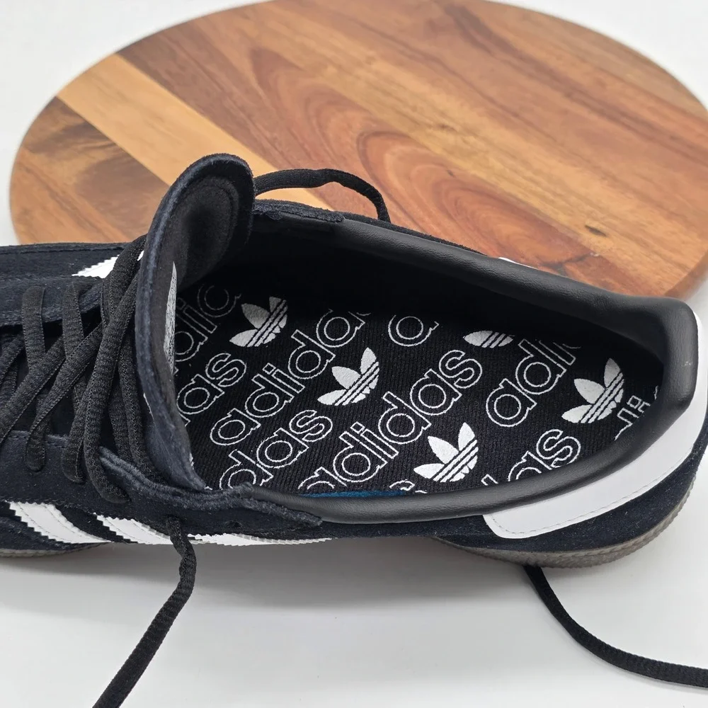 Adidas Handball Spezial Men's Shoes Core Black White Gum DB3021 Size 9.5 NEW